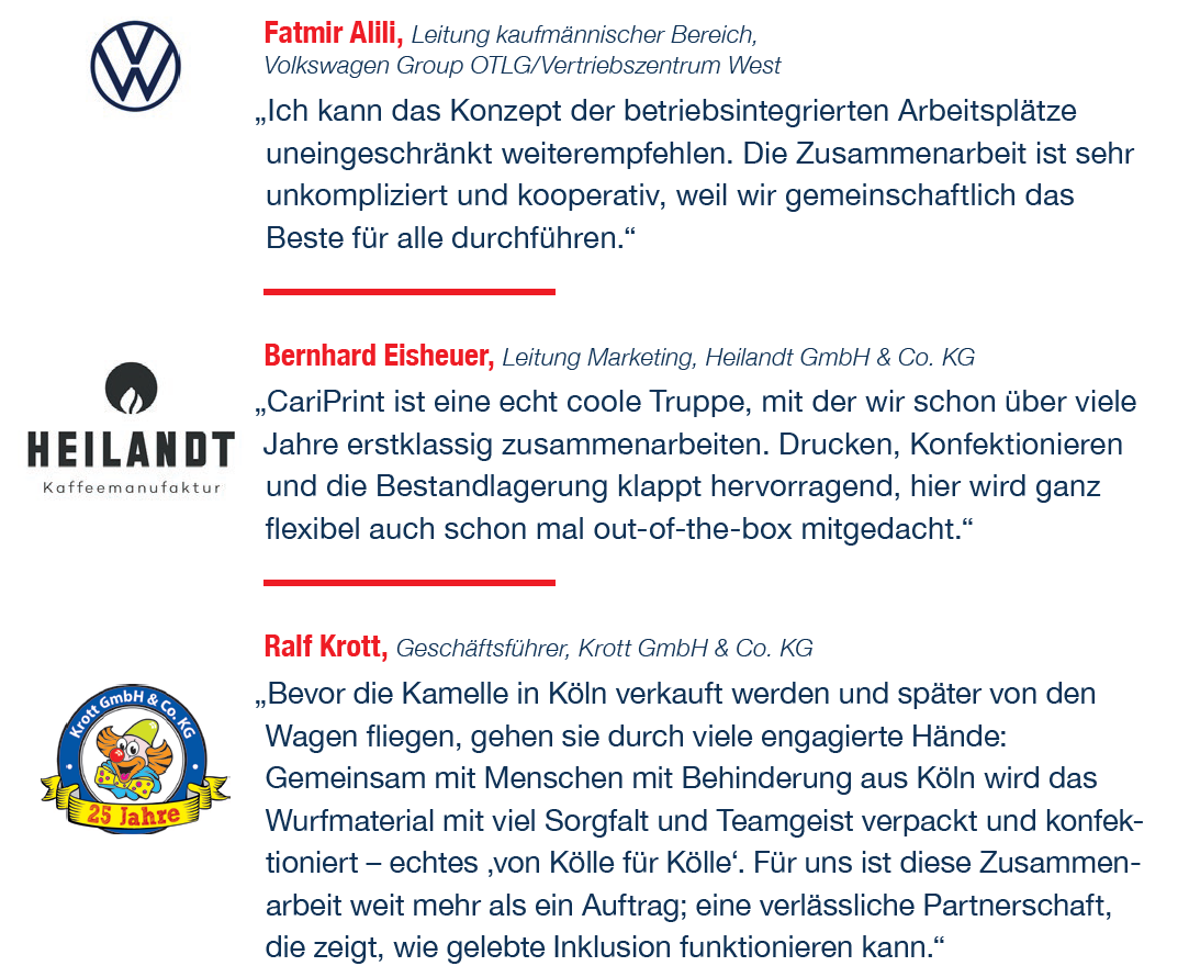 Testimonials Krott Heilandt VW
